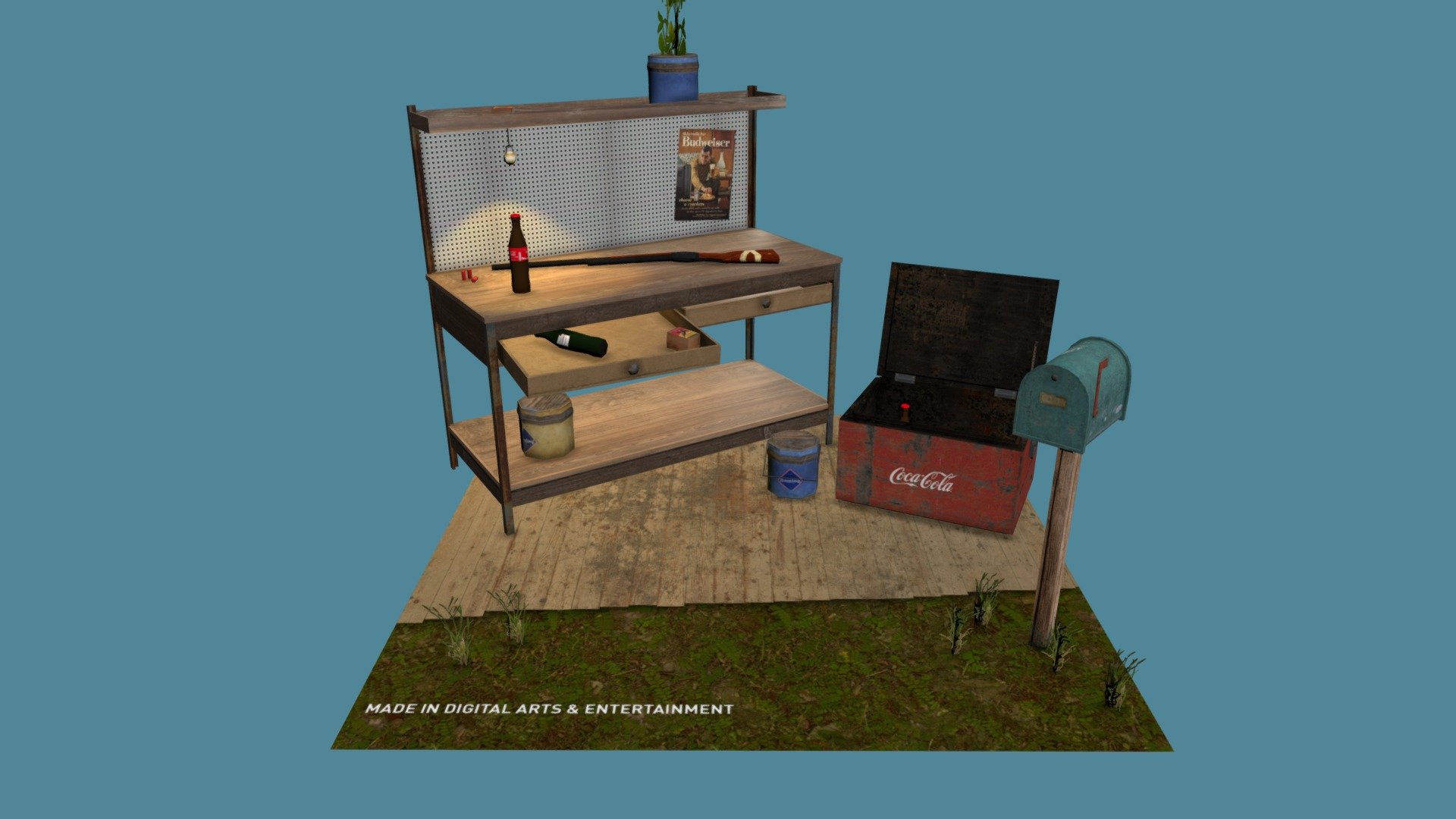 Created as a school assignment at Howest - Digital Arts &amp; Entertainment - Belgium 3d model