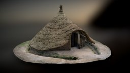 Iron Age Roundhouse Reconstruction ironage, iron-age, roundhouse
