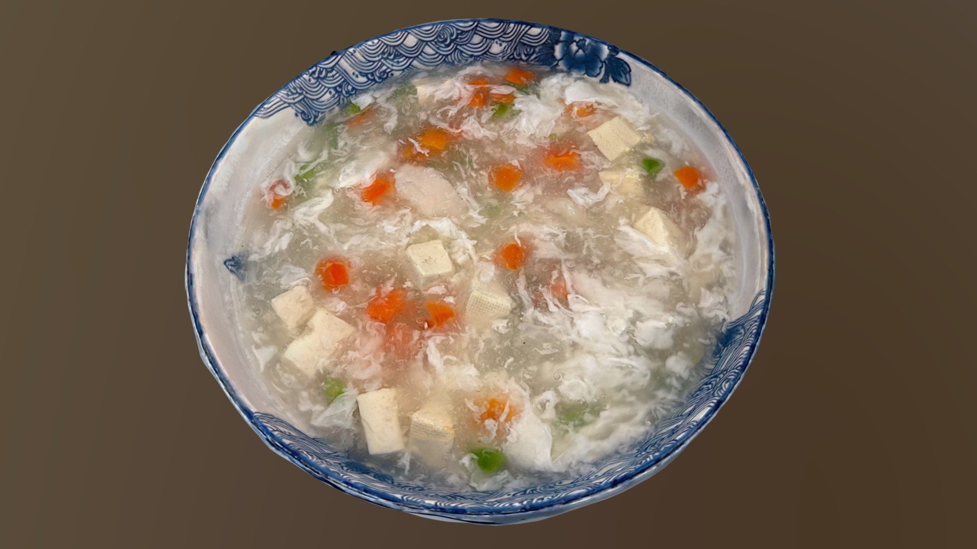 A flavorful and hearty soup filled with a variety of seafood. A delicious and satisfying option for seafood lovers.

Emma’s Boldly Redefined Asian Cuisine Driven by modern culinary technique and Northern California influence

817 Francisco Blvd W, San Rafael, CA 94901 - Emma's Seafood Deluxe Soup - 3D model by Augmented Reality Marketing Solutions LLC (@AugRealMarketing) 3d model