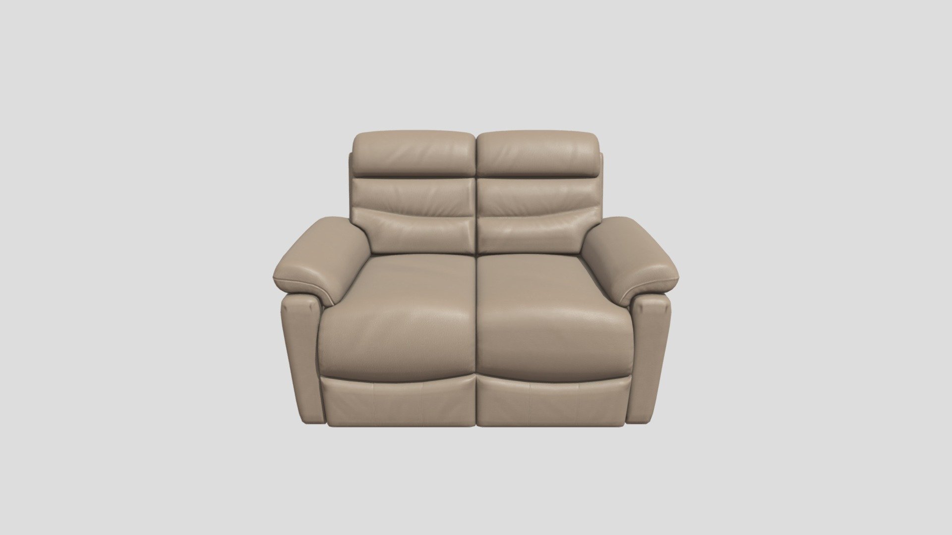 2 Seater Fabric Sofa Gray combines a classic design with a contemporary finish. Timeless details like curved arms, sturdy feet and a neutral colour palette ensure that this sofa will be a staple in your living room for years to come - and with a warranty that lasts a decade, we really do mean years!.....

This sofa is available as a high back or piled high with plush scatter back cushions that don’t just give that heavenly sinking feeling; they also come in a range of complementing colours and designs, allowing you to add your own modern style twist. Coupled with deep, extra wide seats, you can lounge in effortless comfort and style day after day 3d model