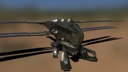 Atreides Ornithopter dune, desert, sand, atreides, ornithopter, arrakis, thopter, helicopter, frankherbert