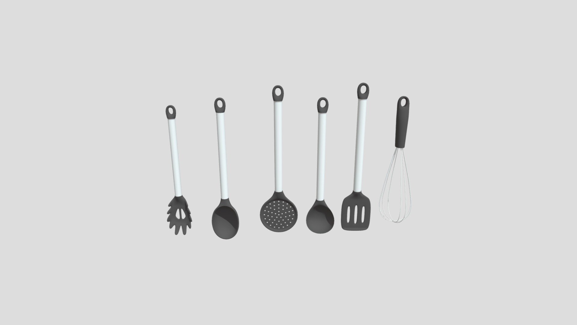 format: FBX - Kitchen Utensil Set - Buy Royalty Free 3D model by Chloe-Li-3D 3d model