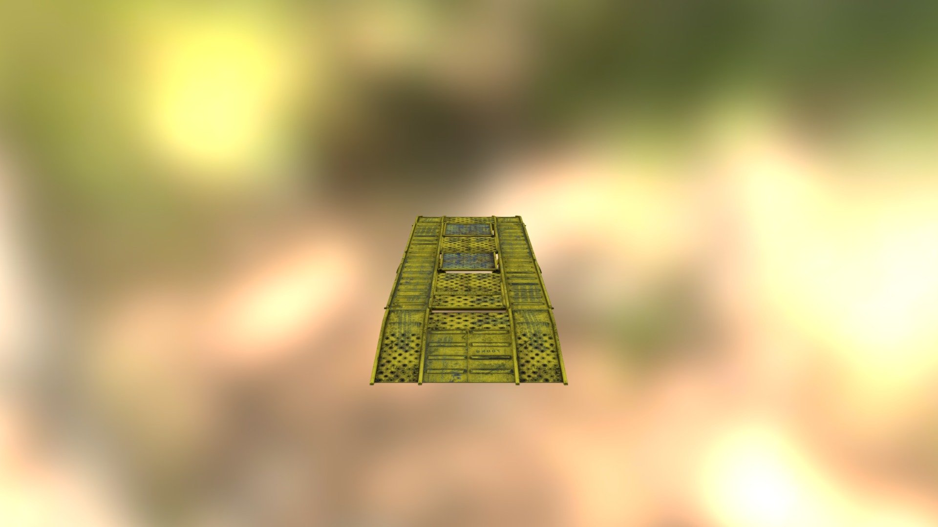 Game ready Vehicle Ramp model that comes with a Color map and a Normal map - Vehicle_Ramp_2 - 3D model by Creative Market (@creativemarket) 3d model