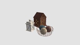 interior props candle, props, gadgets, 28, am139, interior