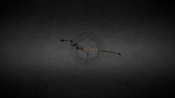 Armex Bow arrow, life, grey, bow, compound, archery, recurve, carbon, fiber, real, photoreal, armex, recurved, 40lb, carbonfiber