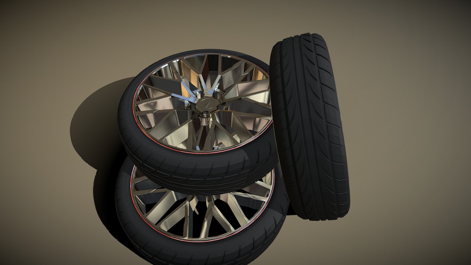 Audi R8 Wheel - Audi R8 Wheel - 3D model by vipin kumar (@vashu) 3d model