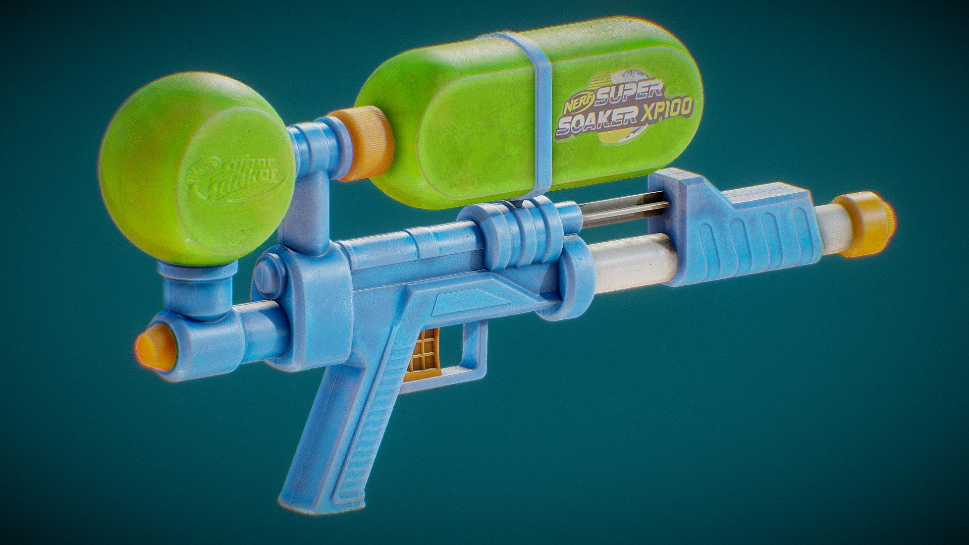 Quick modelling and texturing practice.

Not the most optimised, not the most game ready, just something fun 3d model