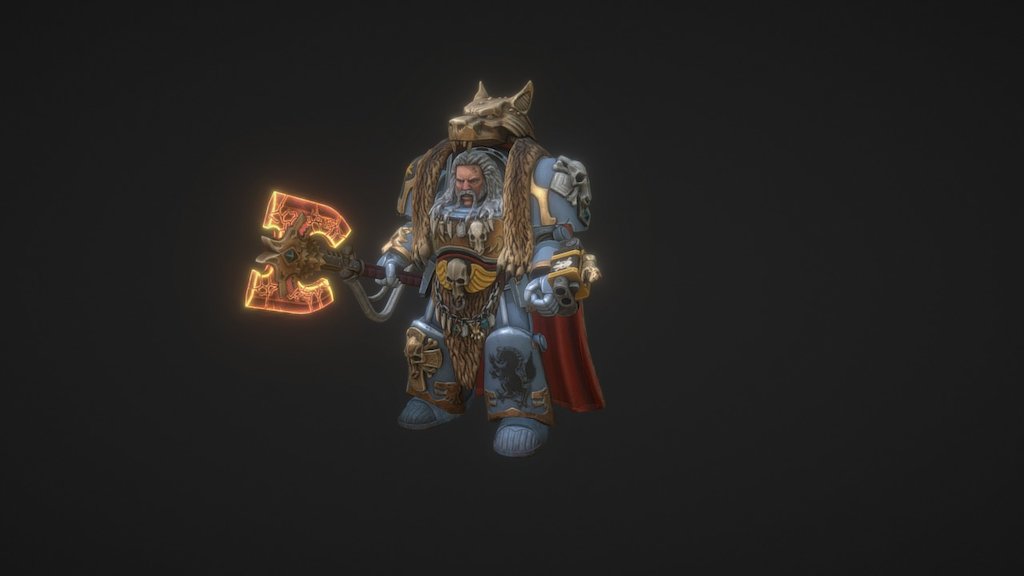 Great Wolf Logan Grimnar

3d Character model for Sanctus Reach video game. 

Warhammer 40,000: Sanctus Reach © Copyright Games Workshop Limited 2017. Published by Slitherine 3d model