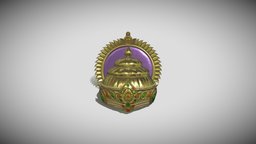 Indian Crown ancient, indian, crown, king, gems, hindugod, jwellery, gold, royal