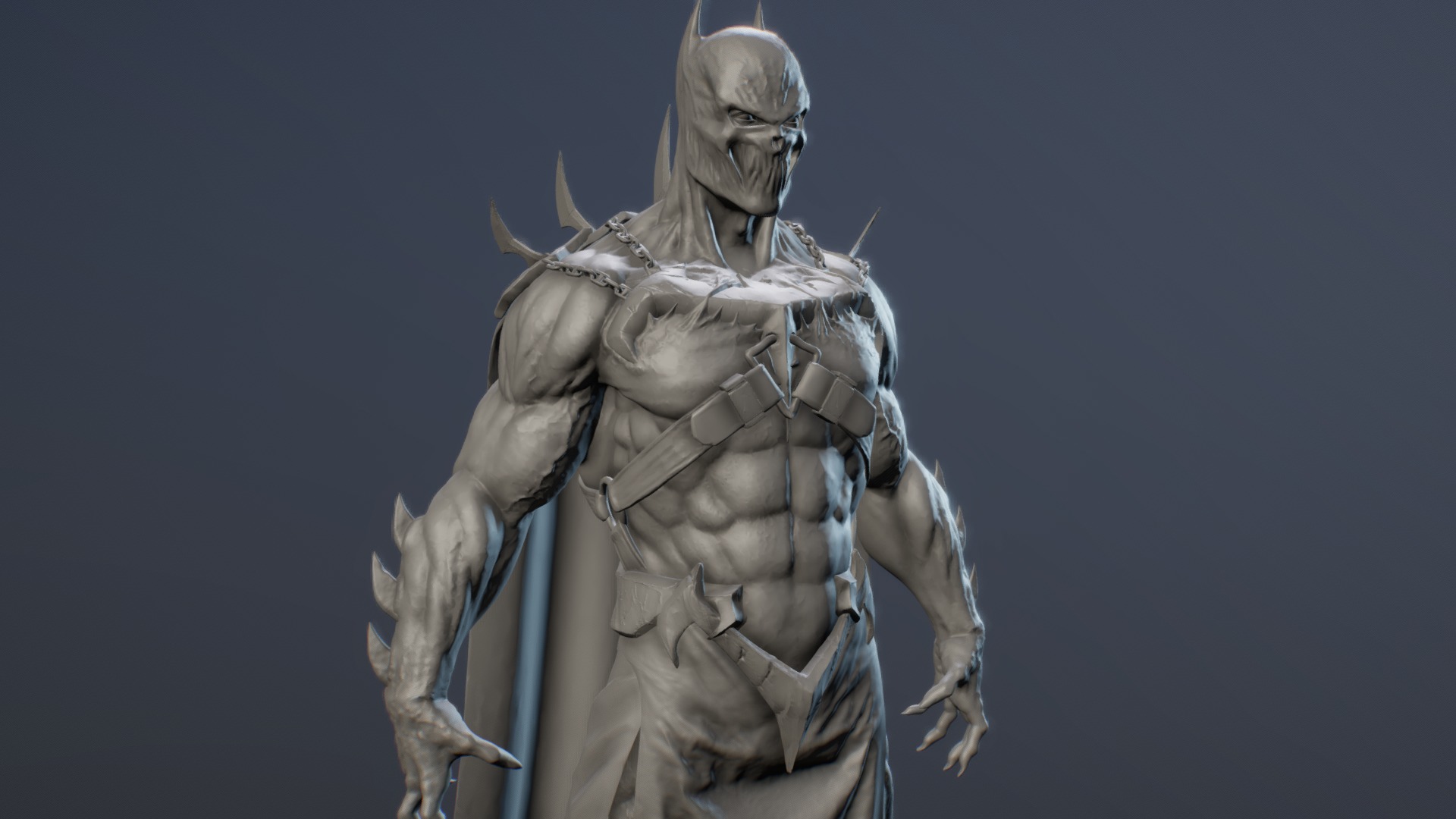 A high poly model I have been working on in my free time, and am still working on when I get time over. Its losely based of a concept art by Todor Hristov with my own twist on the general design 3d model