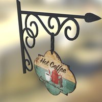 Sign Board 1 bar, signboard