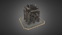 Oil Refinery 09 cg, oil, exterior, augmentedreality, unreal, architectural, vr, ar, virtualreality, engine, refinery, unreal-engine, oil-refinery, virtual-reality, architecture, lowpoly, augmented-reality, building, 3dmodel, industrial, nunity, industrial-buildings