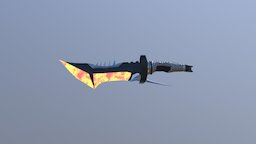 Futuristic knife tool, substanceprop, substancepainter, weapon, knife, game, futuristic