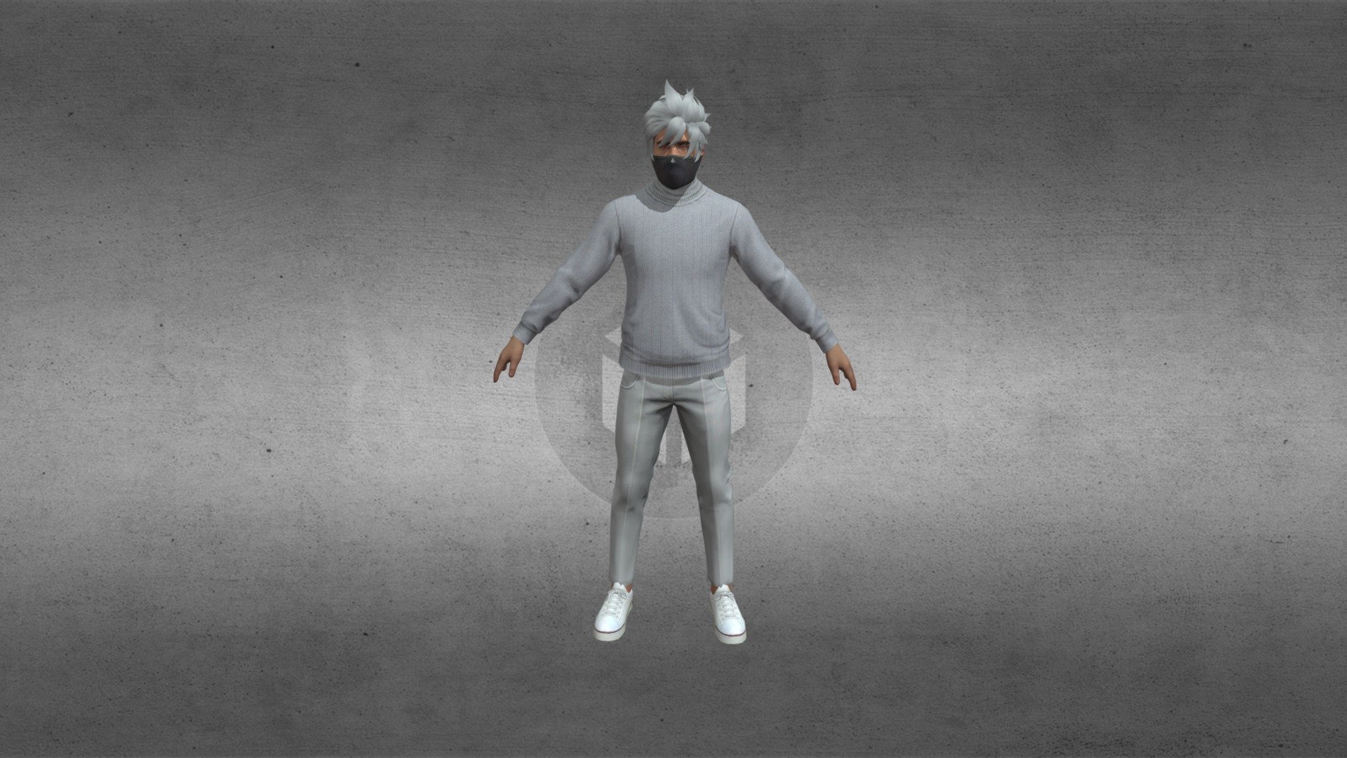 IF  YOU NEED THIS MODEL MESSAGE ME ON INSTAGRAM  - pacegaming_official_ - freefire new male 3d model by pace gaming - 3D model by PACE GAMING FF (@MDARBAZ_.OR___-PACEGAMINGFF) 3d model