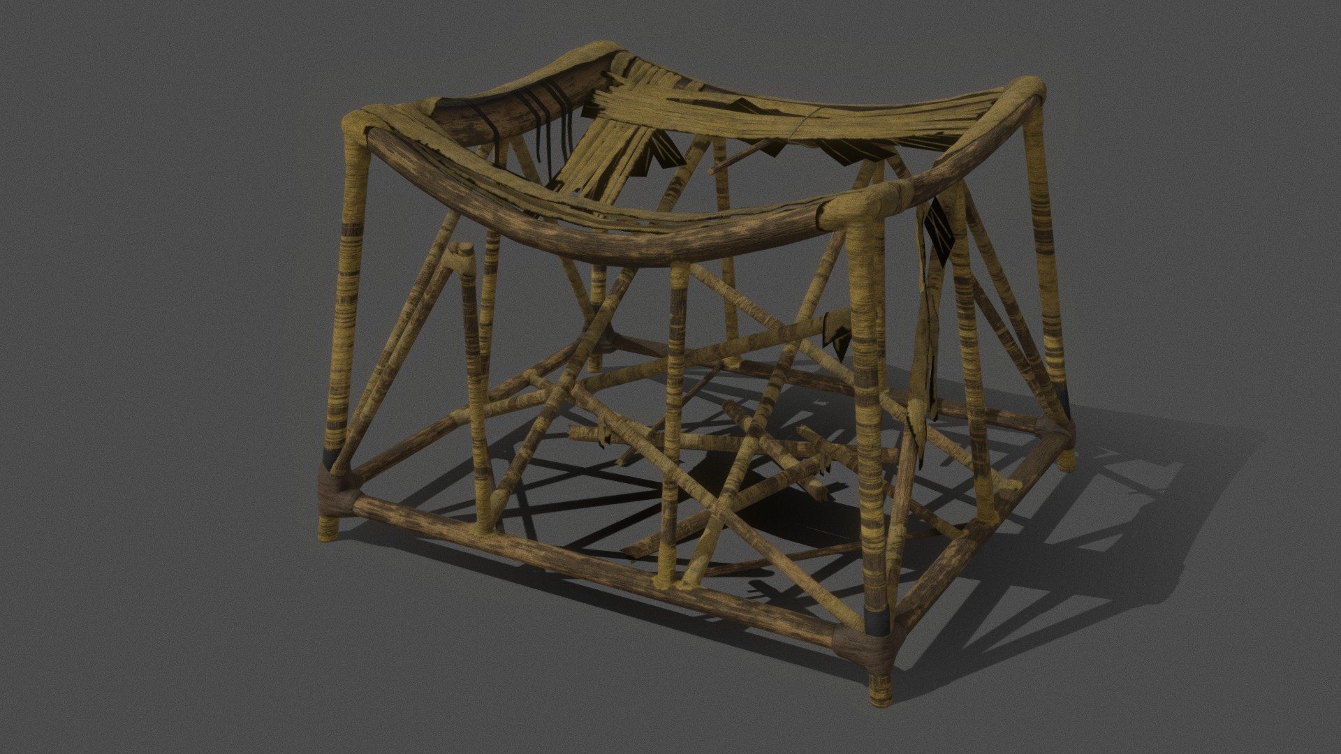 A re-creation of one of King Tutenkhamun's treasures as part of an Interactive VR experience.

Griffith Institute Reference - http://www.griffith.ox.ac.uk/perl/gi-ca-qmakesumm.pl?sid=89.238.150.172-1663844046&amp;qno=1&amp;curr=066 - King Tut's Papyrus Wrapped Stool - 3D model by ChrispyCrunch 3d model