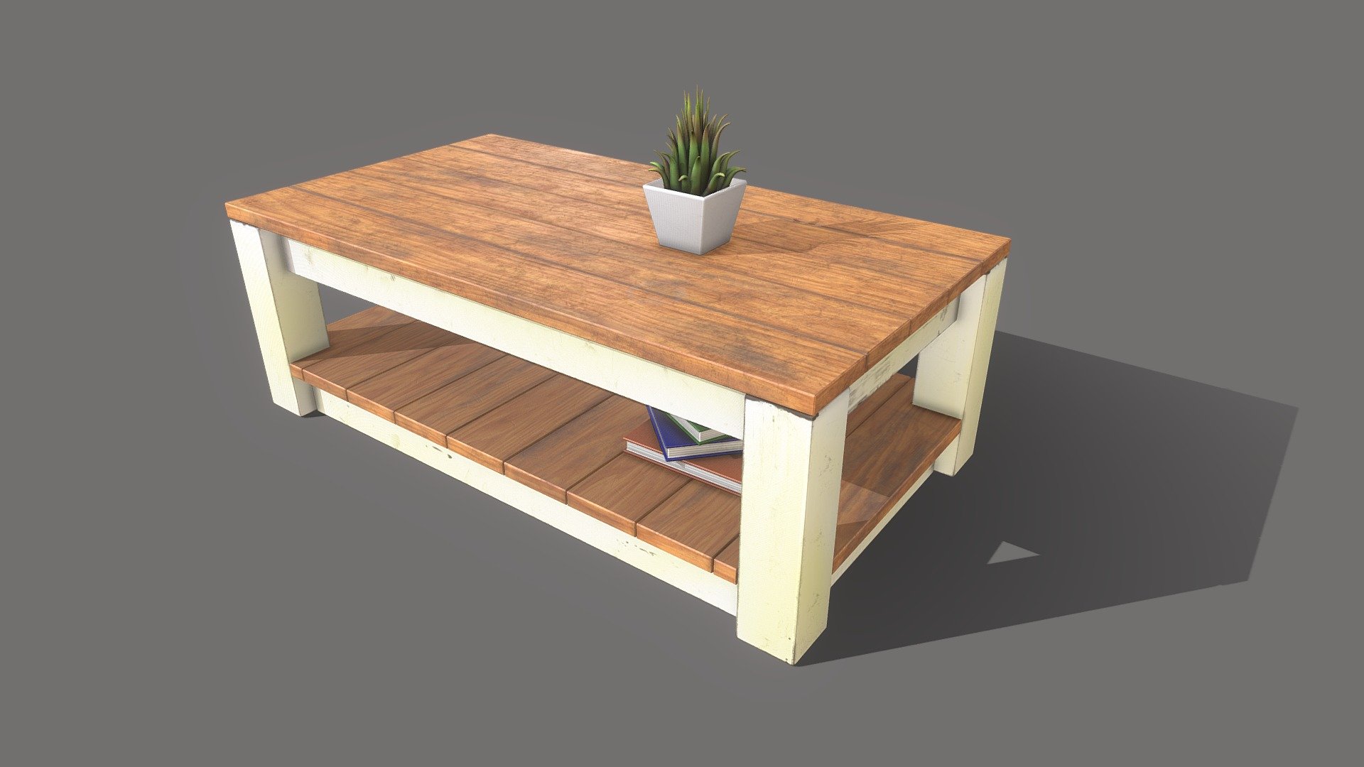 A perfect model for interior designers and product showcases.  Great quality textures at 4K resolution for up close realism.
Realistic scratches and weathering gives this model an antique look 3d model