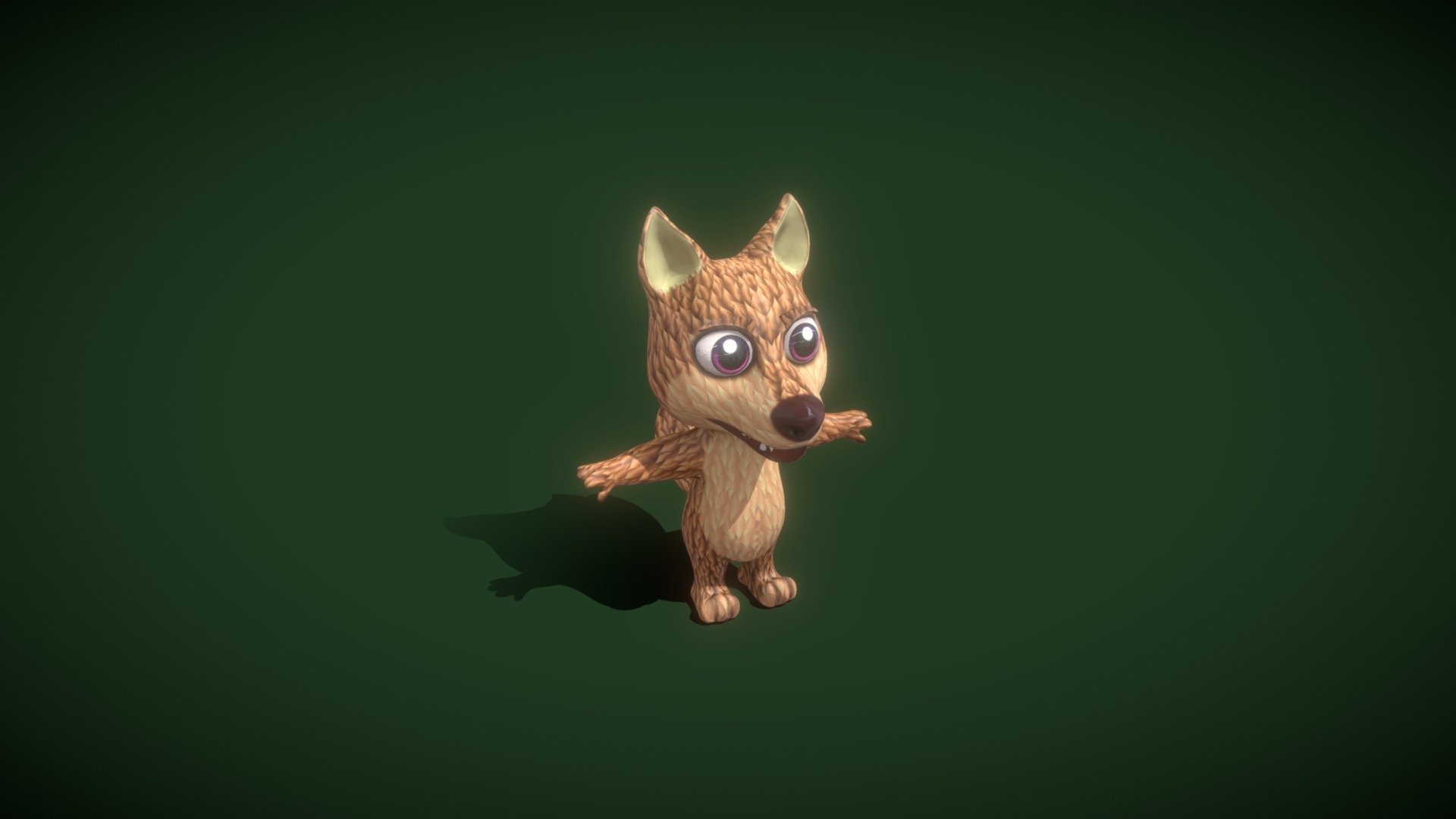 Cartoon Red Wolf Rigged 3D Model is completely ready to be used in your games, animations, films, designs etc.  

All textures and materials are included and mapped in every format. The model is completely ready for visualization in any 3d software and engine.  

Technical details:  




File formats included in the package are: FBX, OBJ, GLB, ABC, DAE, PLY, STL, BLEND, gLTF (generated), USDZ (generated)

Native software file format: BLEND

Render engine: Eevee

Polygons: 11,748

Vertices: 11,452

Textures: Color, Metallic, Roughness, Normal, AO

All textures are 2k resolution

The model is rigged

We have another model with animations

Only following formats contain rig: BLEND, FBX, GLTF/GLB
 - Cartoon Red Wolf Rigged 3D Model - Buy Royalty Free 3D model by 3DDisco 3d model