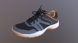 SOC shoe, fashion, fitness, training, running, lowpoly, sport