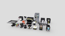 Kitchen Appliances Decoration games, furniture, blockbench, minecraft, lowpoly, pixetart