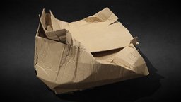 Cartonbox trash photogrammetry trash, photoscan, photogrammetry, cartonbox