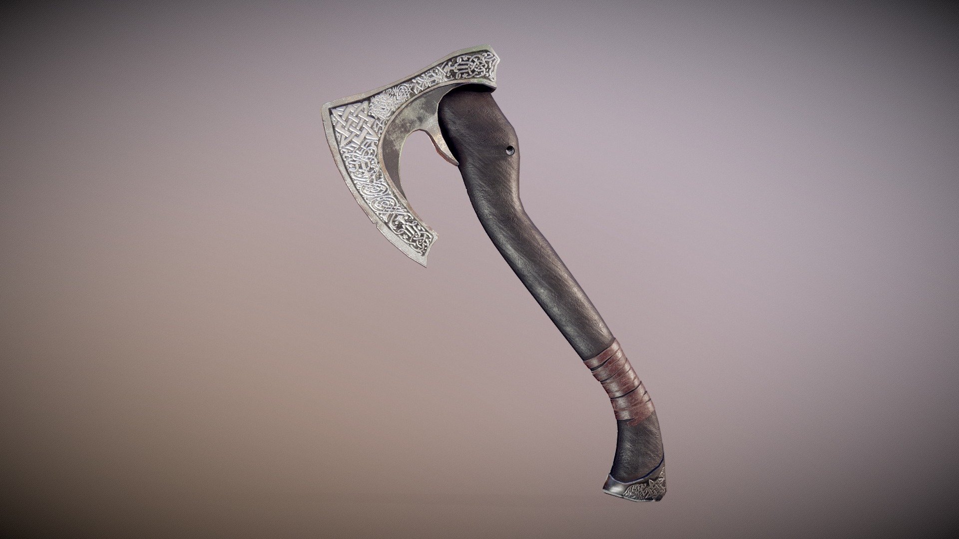 Ancient Slavic ax Star of Russia weapon of real men, length 42 cm, texture 4096x4096 - Ax "STAR OF RUSSIA" - Buy Royalty Free 3D model by Ruslan Malovsky (@malovsky) 3d model