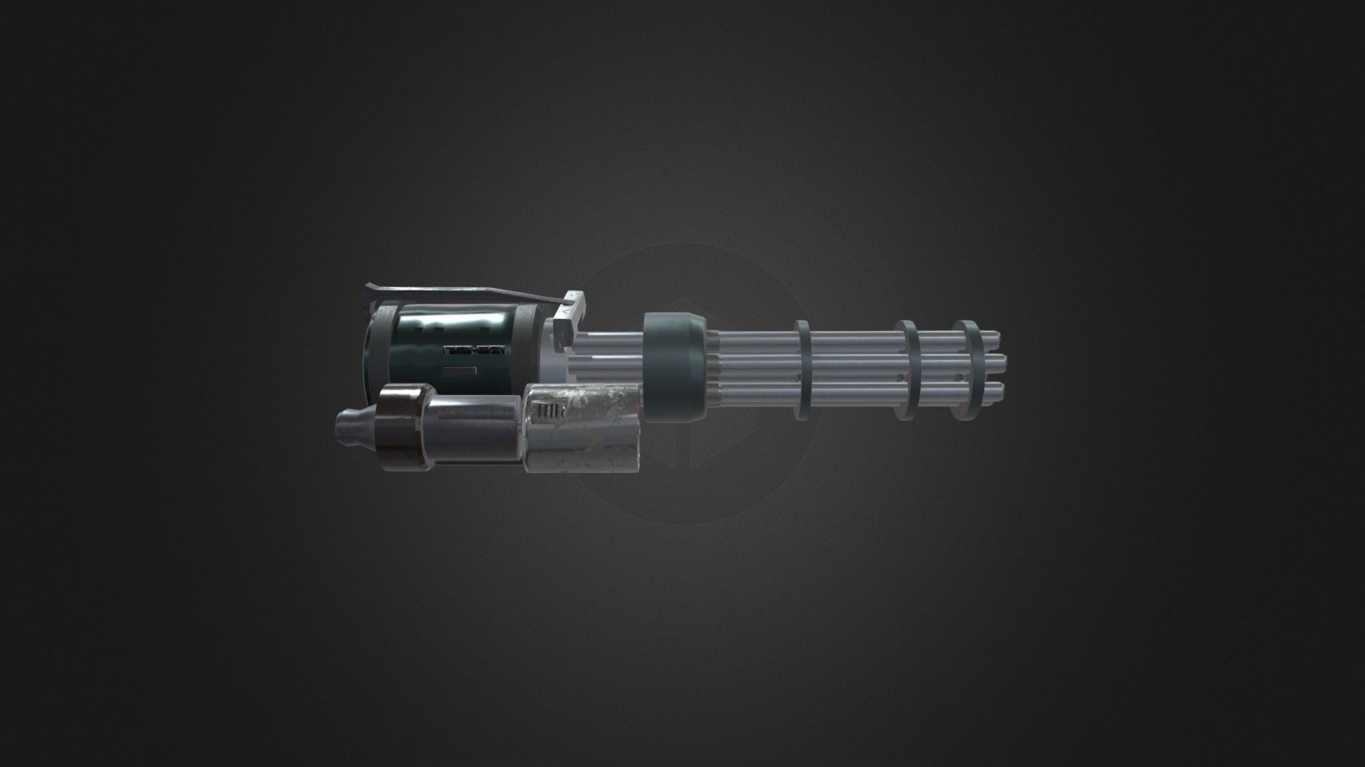 MINI GUN - Download Free 3D model by rjunps 3d model