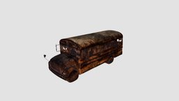 destroyed bus apocalyptic, post, bus, destroyed, 005, am165, vehicle