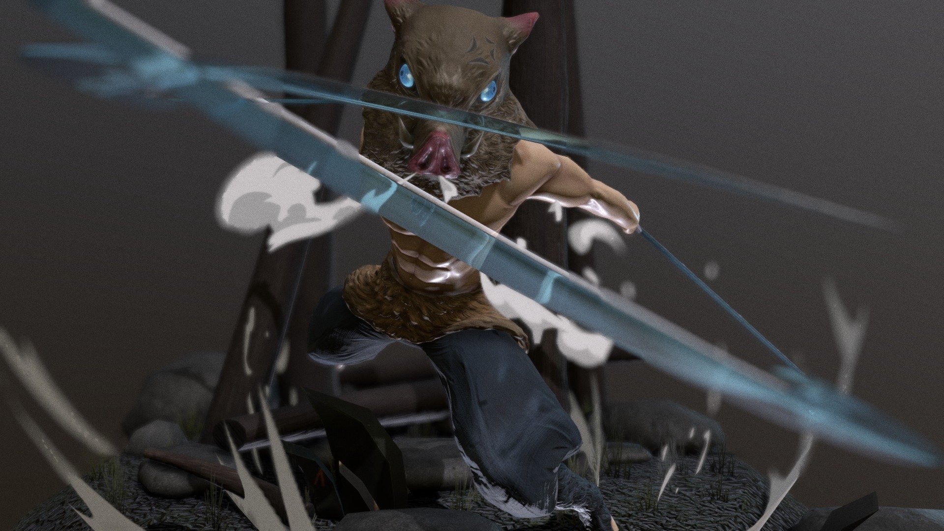 Inosuke fan art,include T-pose,
rigged,ready for game

Inosuke=34K triangles - [DemonSlayer] Inosuke - Buy Royalty Free 3D model by AlvaWong (@alvawong06) 3d model