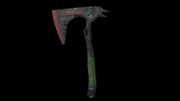 Bloodhounds Axe 3dcoat, axe-weapon, asset, textured, apexlegends