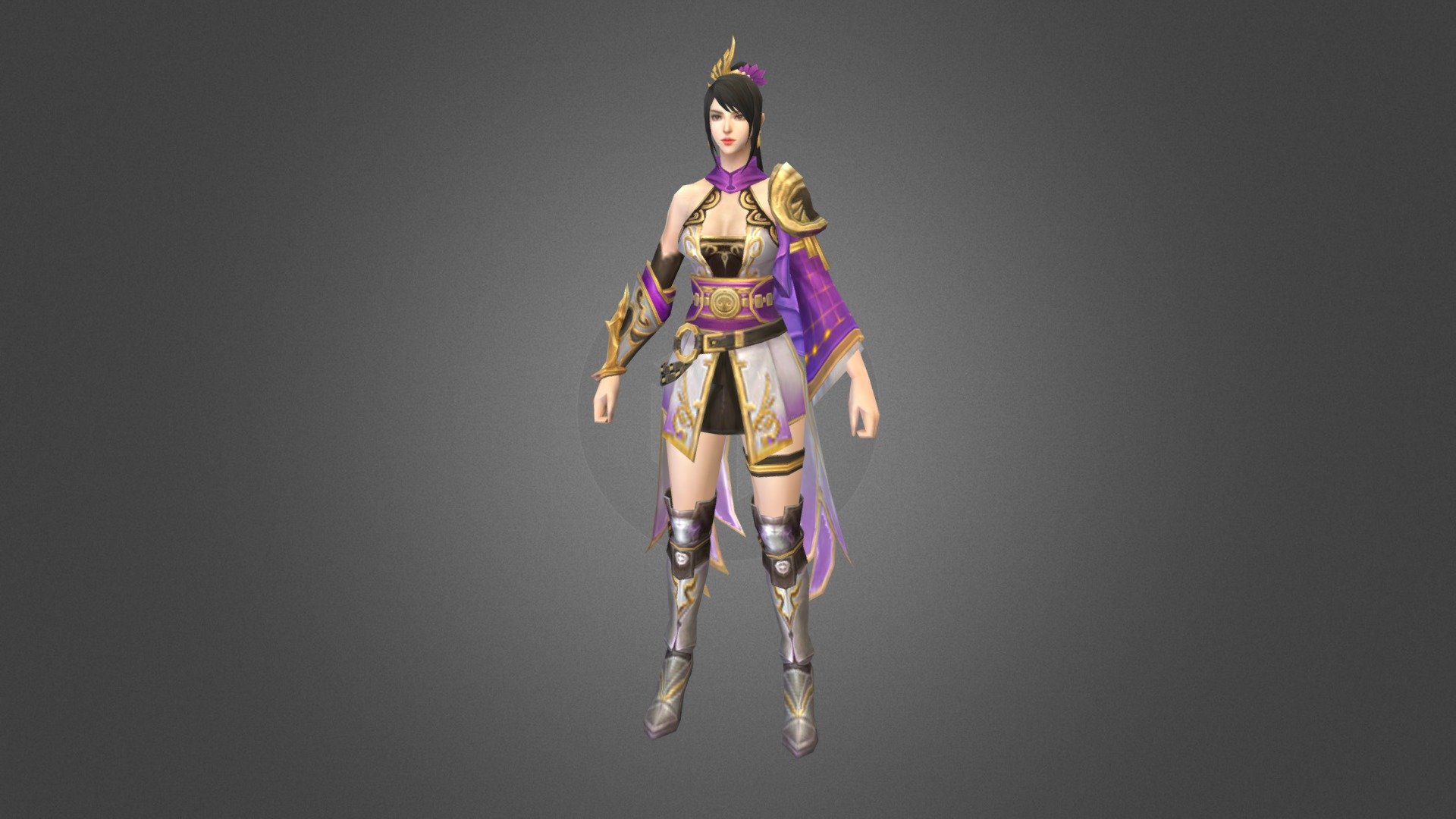 texture size : 256*256

mobile game– HeroesOfGenesis / produced by User Joy /character/ military counsellor

https://acg.gamer.com.tw/acgDetail.php?s=100194

https://www.youtube.com/channel/UC3_UdiJX2IsExNjuVY-9D-A - mobile game low poly - 3D model by MichelleYang513 (@vita513) 3d model