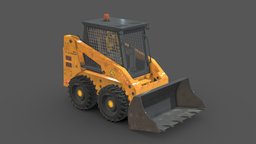 bulldozer truck bulldozer, truck, vehicles, dump, trucks, machinery, mining, pack, mixer, large, truck-heavy-vehicle, truck-low-poly, low-poly, mobile, car, construction