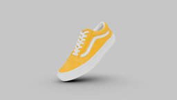VANS Old Skool Golden Yellow 3D | MetaWorks vans, 3dshoes, oldskool, shoescan, photogrammetry, oldskoolvans, vans3d, metaworks, vansoldskool