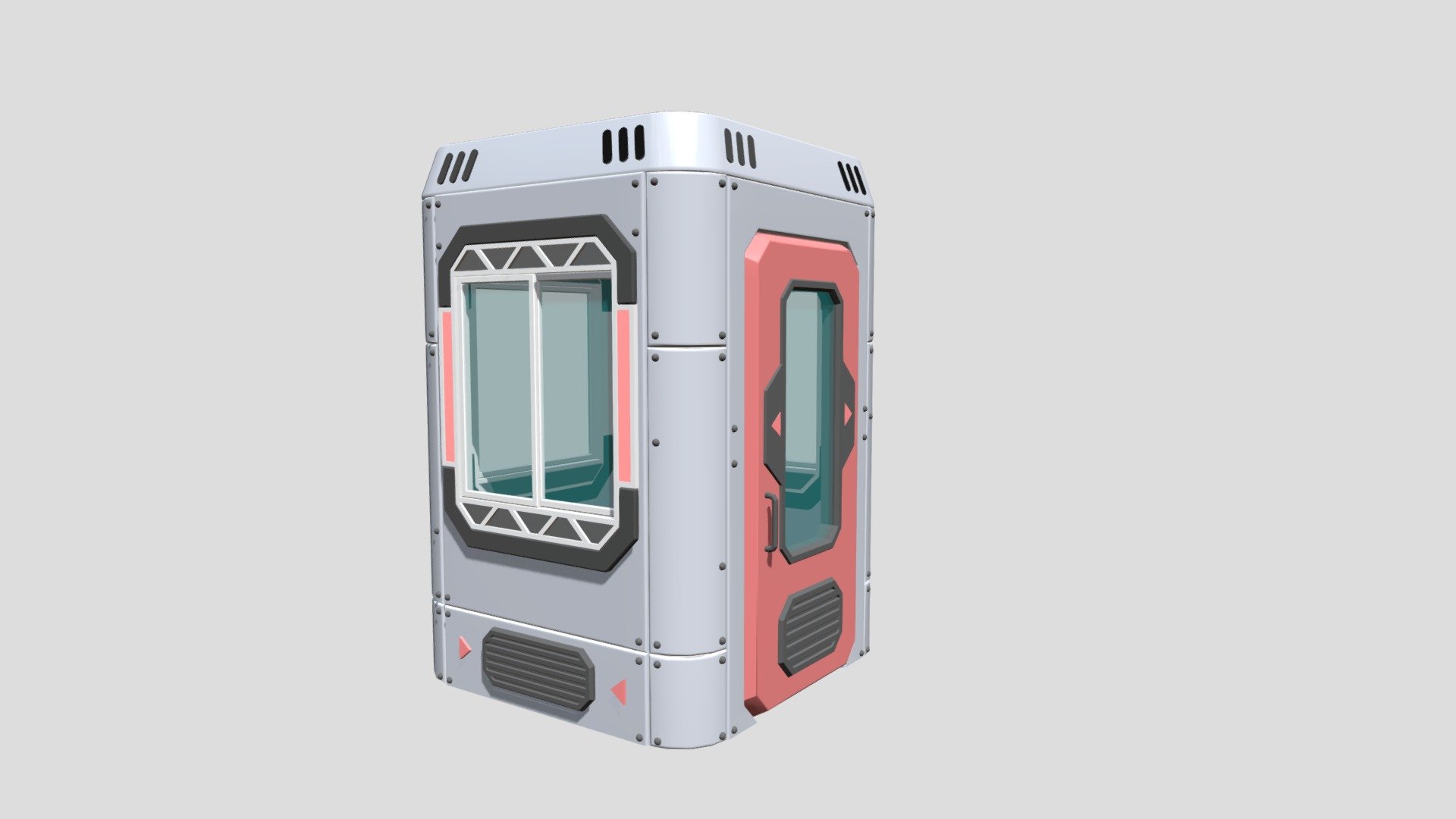 Security Guard Booth Military Container cabinet entrance
I hope you like it! Please rate this product if you're satisfied.
You could also check out other models in my gallery 3d model