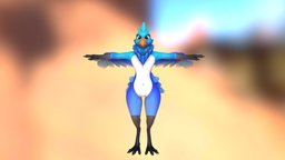 Bird bird, avatar, anthro, vr, avian, anthropomorphic, furry, vrchat, zab, noai