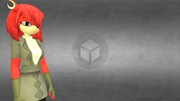 Spaicy: Julia String orange, christmas, woman, anthropomorphic, furry, 3dblender, , animation3d, stellarknight, spaicy, loulouvz, character, girl, blender3d, animal, animation, characterdesign, animated