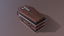 Stylized Coffin vampire, coffin, stylized, halloween