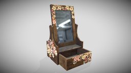 Desktop Mirror mirror, furniture, quads