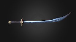 Arabic Saber medieval, arabic, saber, substancepainter, substance, weapon, fantasy