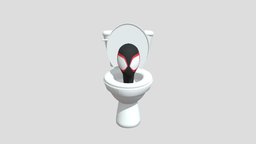 Skibidi toilet Miles Morales V1 milesmorales, skibiditoilet