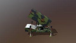 Nasams Air Defences Model airdefence, antiair, antiaircraft, airdefensesystem, nasams