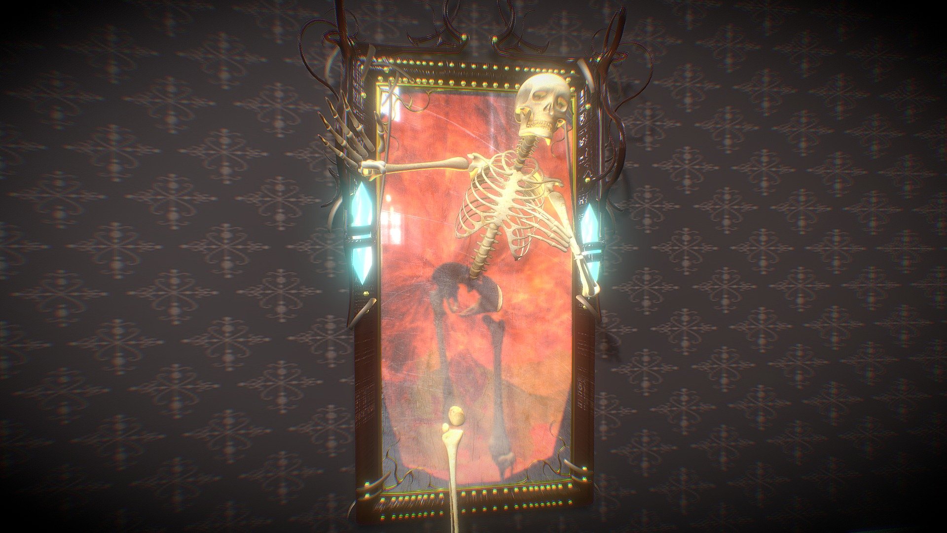 This magic mirror i designed for indie game Mortido.
All rights reserved to this game.

_
Made by AlexZart! Don’t forget to like :) - Magic Mirror (from Mortido game) - 3D model by ALexz.art (@ALexzart) 3d model