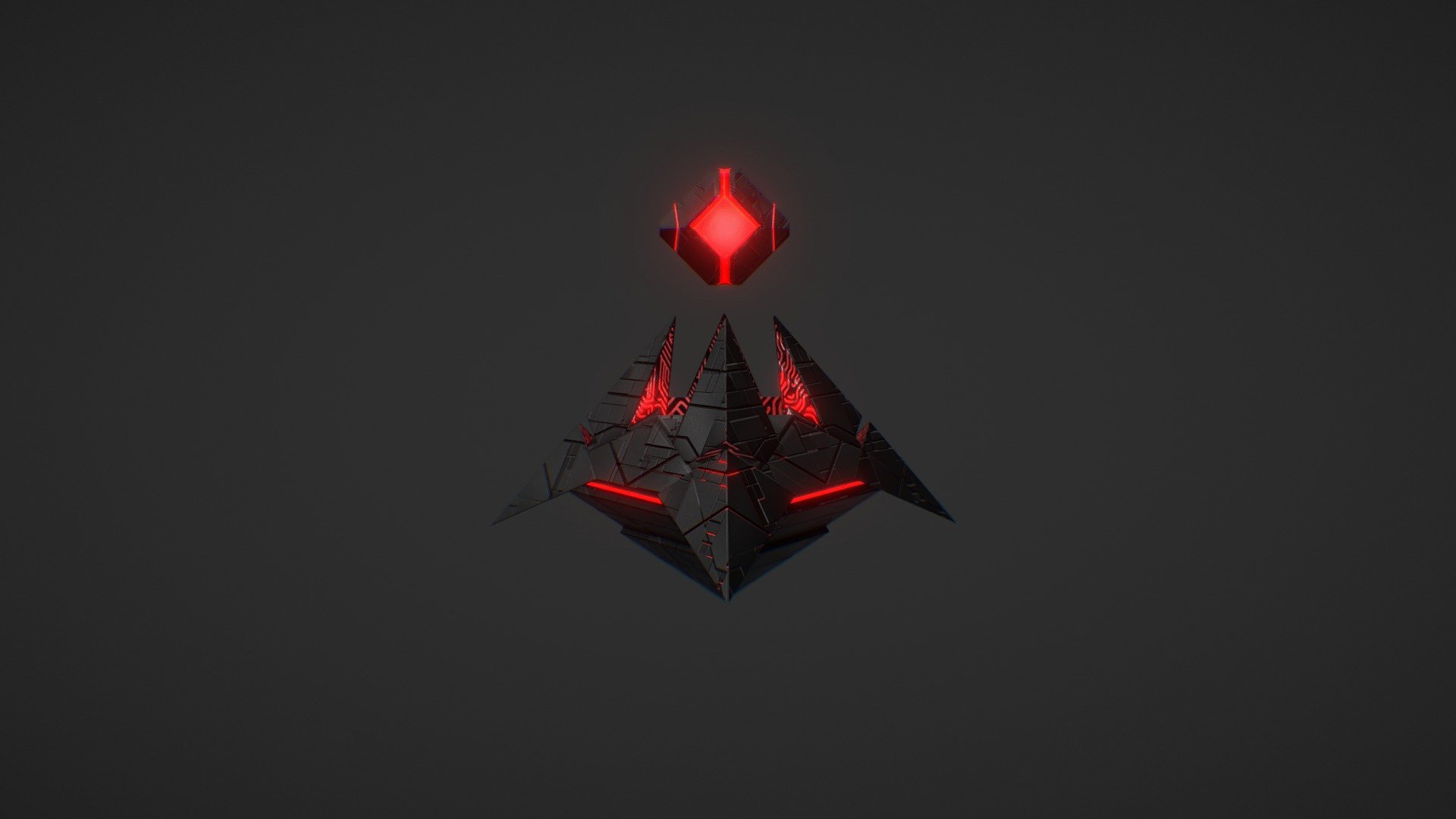 An enemy turret I made for a game project at Borealys Games. The modeling and animations were made in 3dsMax and the textures in Substance Painter 3d model