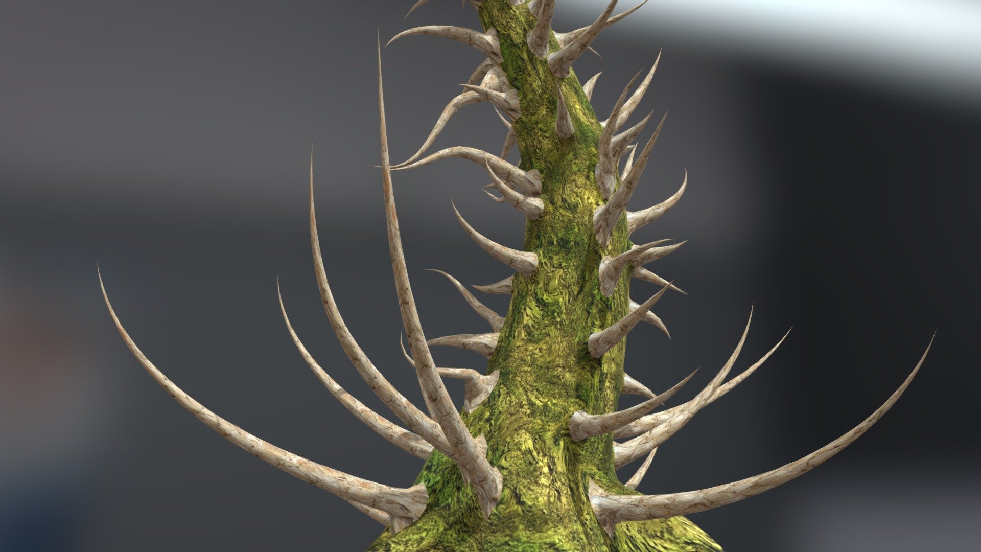 This plant is good for your scene about strange and danger world. Enjoy! - CAVEYRAH - A HORROR PLANT WITH ANIMATION - Buy Royalty Free 3D model by PATH DEFORM (@pathdeform) 3d model