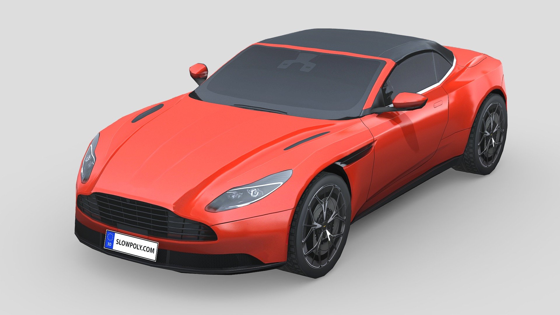 Buckle up and join the ride with our incredible 3D model car! With few polygons, it’s light, flexible, and realistic. High-quality textures bring it to life. Effortlessly integrate it into any project and let your creativity soar. Get ready for a thrilling journey!

If you love this 3d model and curious about how it’s done, visit our tutorial here: 
https://www.slowpoly.com/l/course unlock the technique, tool and trick to crafting this detailed-looking low poly car now! - Aston Martin DB11 Volante 2019 - Buy Royalty Free 3D model by slowpoly 3d model