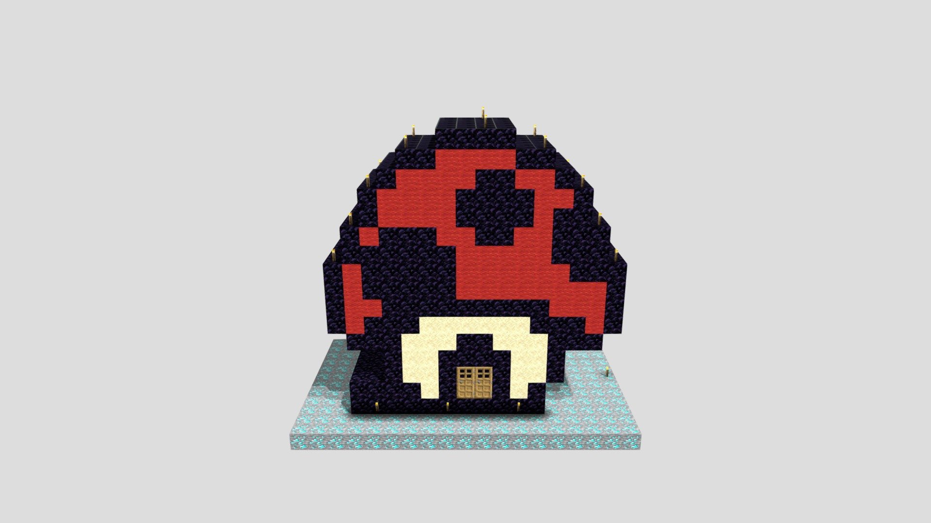 mushroom-house - Download Free 3D model by madexc 3d model