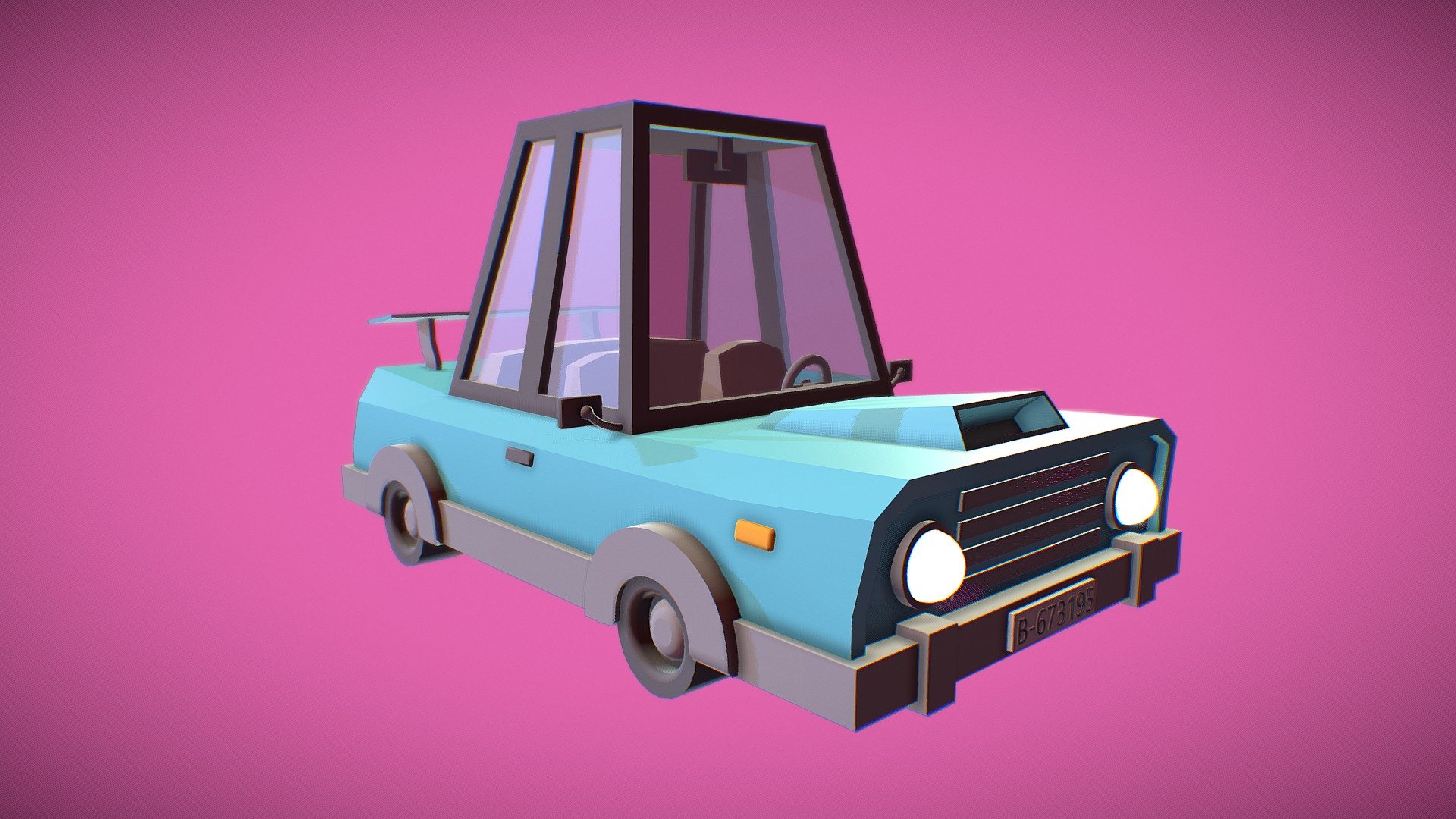 Cartoon Car Low Poly
Course in Tutpad.com - Cartoon Car - 3D model by dsv86 3d model