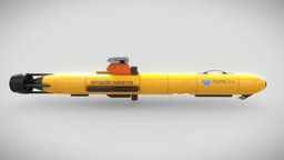 Gavia Offshore underwater, t, remote, deep, auv, autonomous, operated, substancepainter, substance