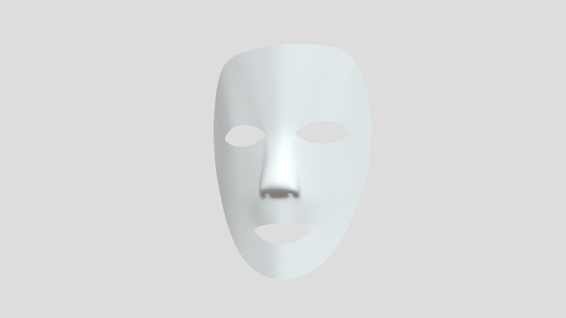 Textures: 2048 x 2048, Colors on texture: White colors.

Has Normal Map: 2048 x 2048.

Materials: 1 - Mask

Smooth shaded.

Mirrored.

Subdivision Level: 2

Origin located on middle-center.

Polygons: 6016

Vertices: 3216

Formats: Fbx, Obj, Stl, Dae.

I hope you enjoy the model! - Mask - Buy Royalty Free 3D model by Ed+ (@EDplus) 3d model
