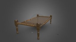 Charpai sleep, sleeping, rest, charpai, charpaya, charpoy, manji, manjaa, punjab, 3d, house, home, village