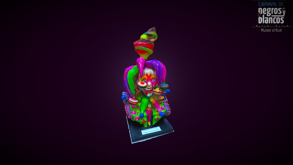 Museo Virtual del Carnaval - Muy pronto
WILSON JESUS CHAVES ROSERO - ALEGRÍA EN CARNAVAL COMO TROMPO BAILARAN - ALEGRÍA EN CARNAVAL COMO TROMPO BAILARAN - Download Free 3D model by Museo Virtual Nariño (@MuseoVirtualCarnaval) 3d model